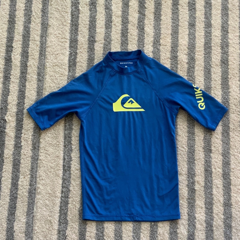 Quiksilver Blue Rash Guard